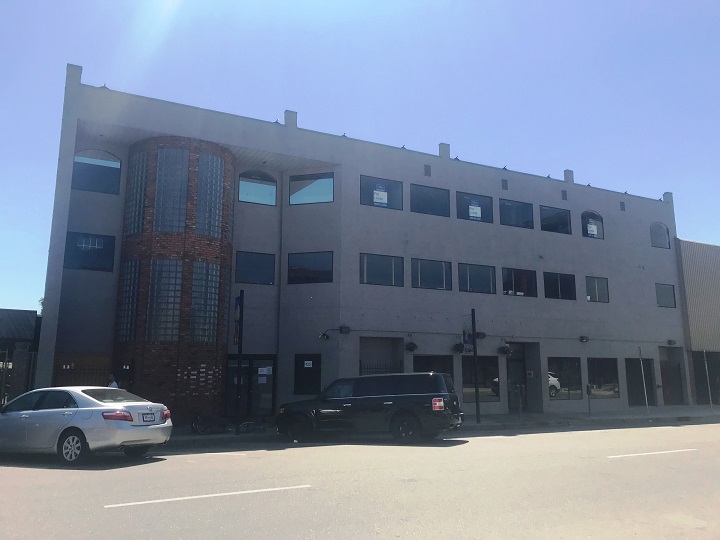 A photo of the Cornerstone shelter in Kelowna, B.C., at 425 Leon Avenue.