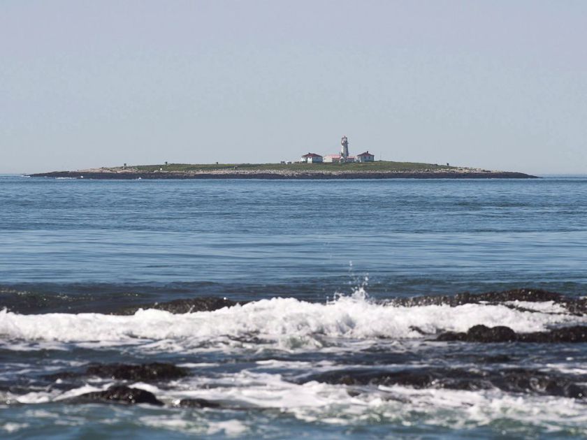 Machias Seal Island is seen on June 24, 2016. A spokesman for New Brunswick fishermen based on Grand Manan Island says at least 10 Canadian fishing boats have been intercepted by U.S. Border Patrol agents since last week while fishing in the disputed waters around Machias Seal Island.