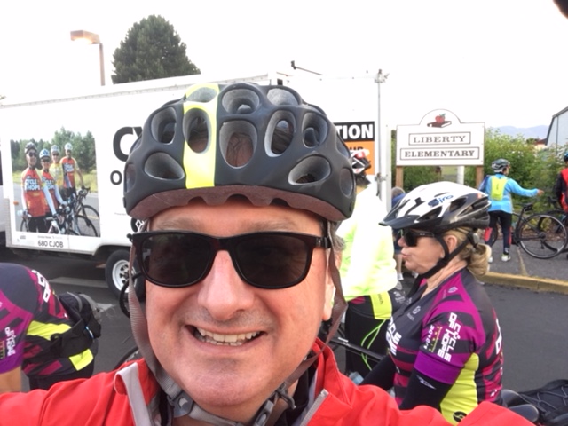 Richard Cloutier shares pictures from the road on Day 2 of the 2018 Cycle of Hope.