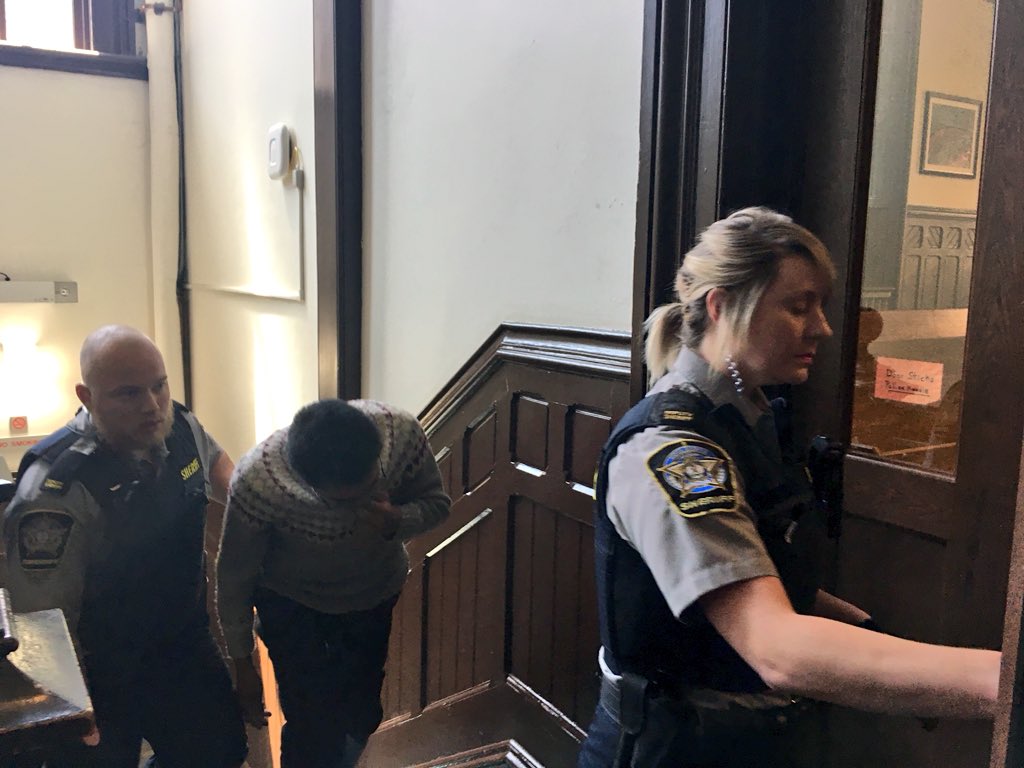 Sem Paul Obed appears in Halifax Provincial Court on June 4.