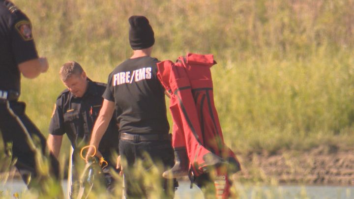 Lethbridge Fire and Emergency Service's dive team returns to Alexander Wilderness Park for day two in the search for a missing teen who was swept up in the Old Man River on Friday.