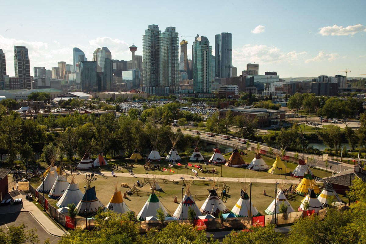 The Indian Village at Calgary Stampede has been renamed Elbow River Camp. 