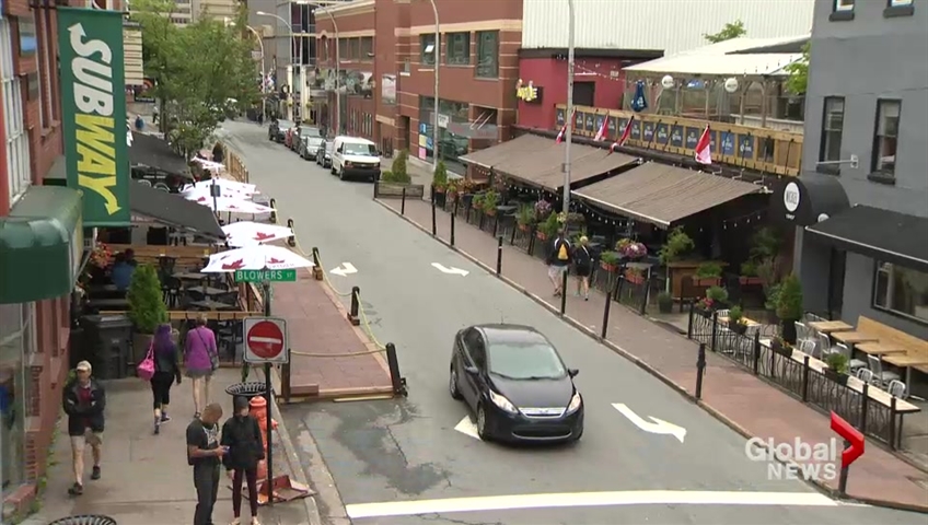 Warren Reid, a complainant, says summer patios in Nova Scotia need to meet accessibility standards, and he feels there's no point in having an accessible patio without accessible washrooms.