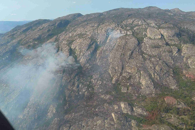 The Glenfir Road fire 10 kilometres northwest of Naramata ignited on July 17.