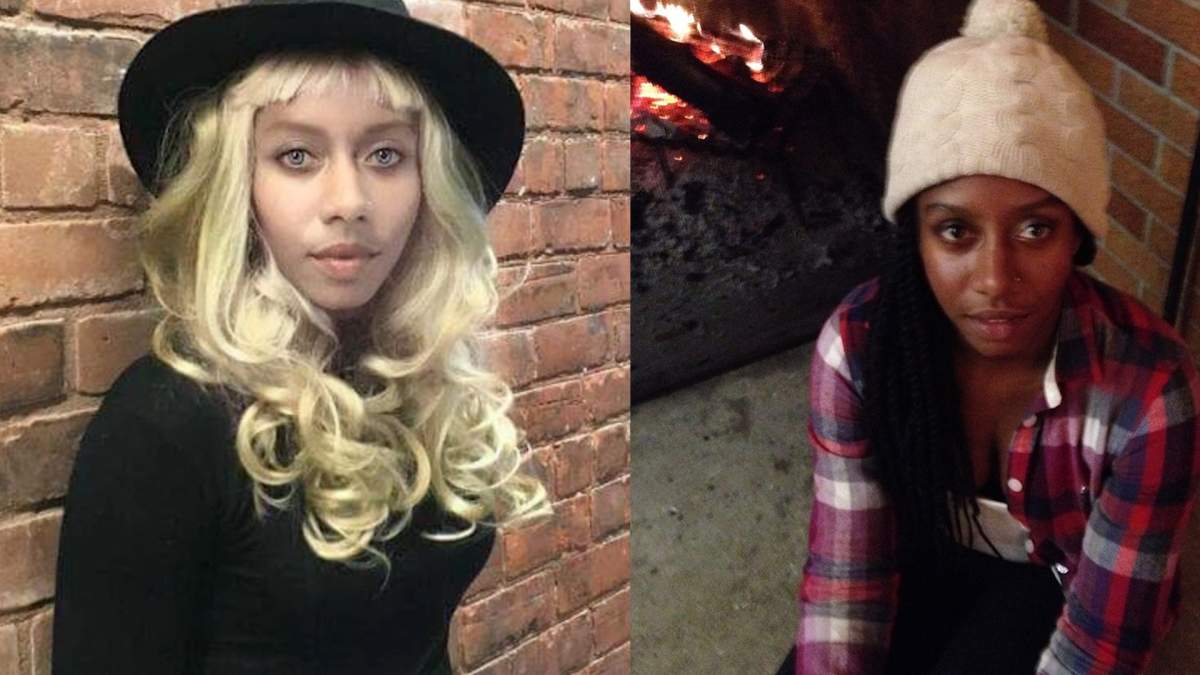 Hadiya’s “white persona” (L)