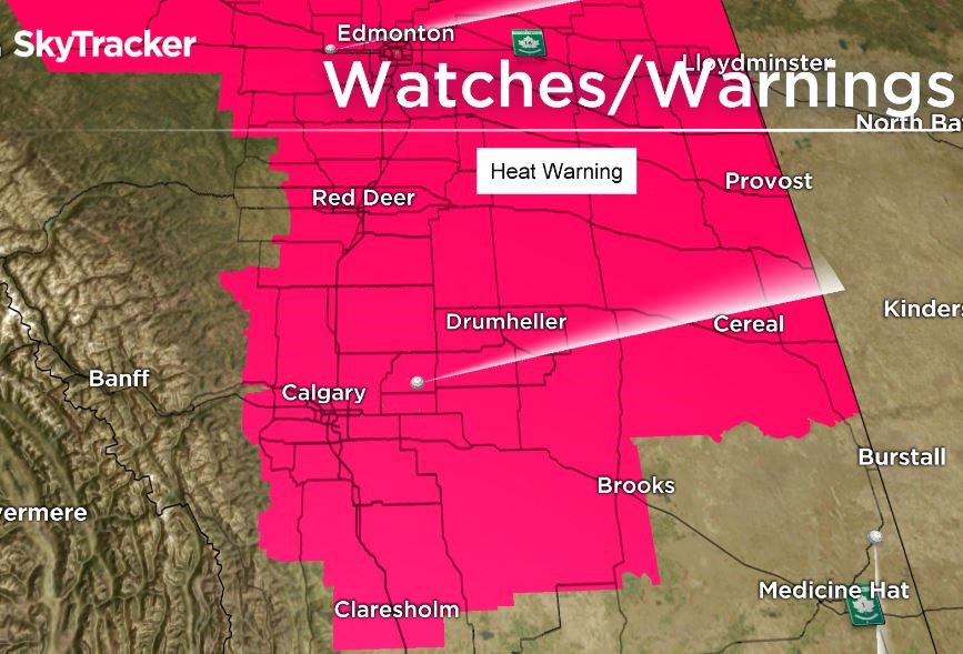 Thunderstorm and heat warnings lifted across Alberta - image