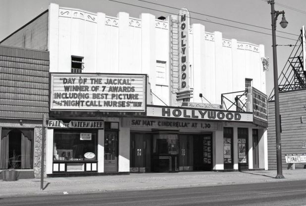 The Hollywood Theatre in the 1970s