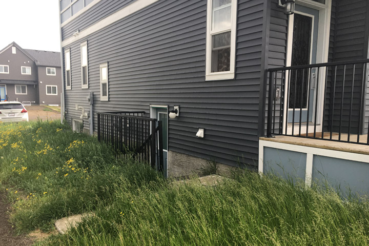 Jaskirat Sidhu resides in the basement suite of this the home in the Calgary community of Saddle Ridge.