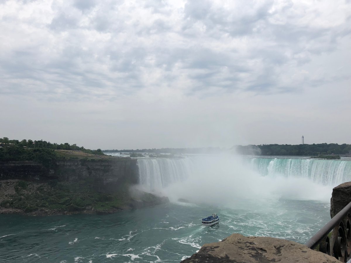 Niagara Falls is shown on Saturday, July 14.