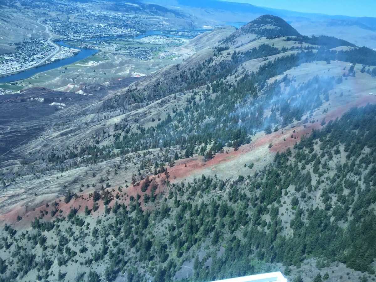 Kamloops wildfire still classified as ‘out of control’ - image