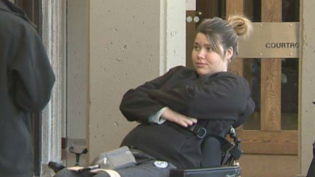File - Ashley MacLean Kearse, who was shot and paralyzed during a break and enter in Cole Harbour in 2014, has died. 
