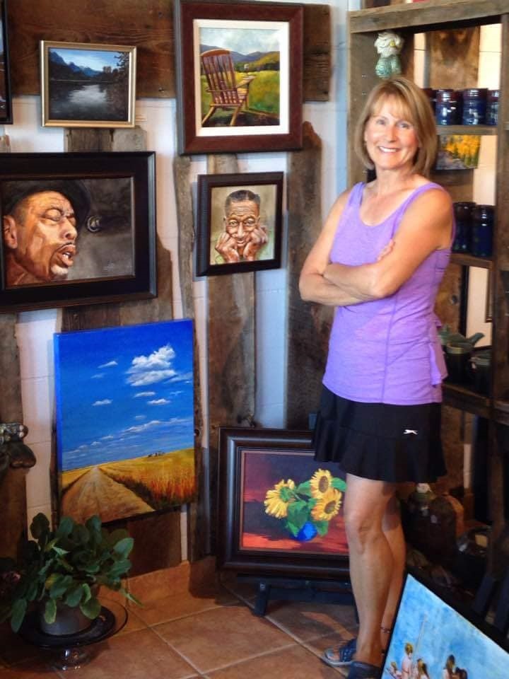 Laurie Ryan is an artist whose works have appeared throughout the Okanagan and Vancouver.