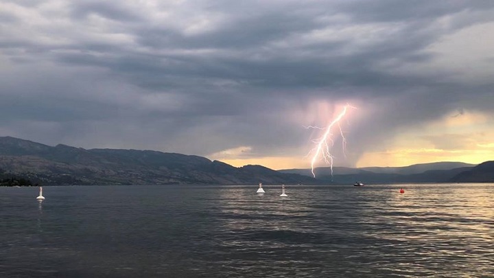 Thunderstorms forecast for multiple regions across B.C.