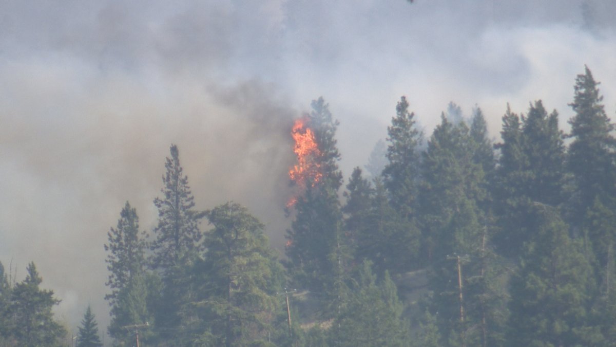 More evacuation orders due to Mount Eneas wildfire - image