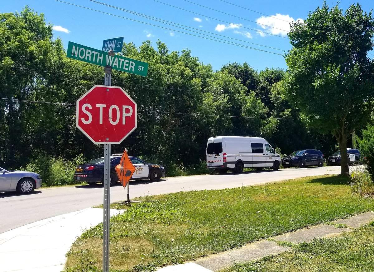 OPP said human remains were discovered in Mount Forest on Tuesday morning.