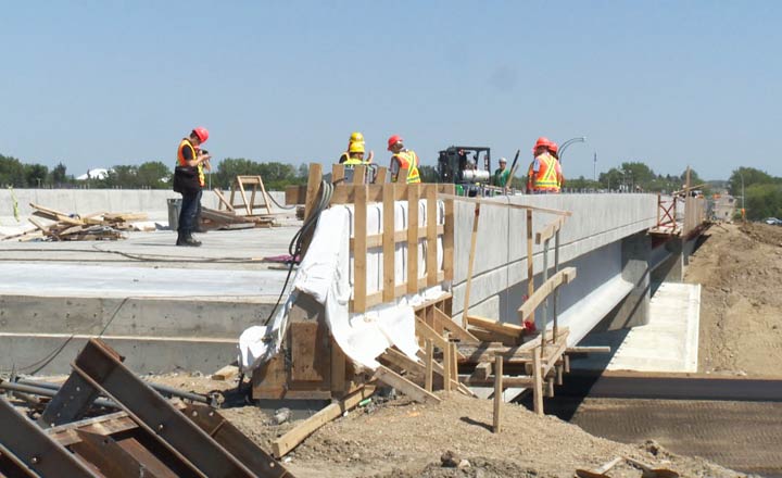 With roughly 14,400 vehicles per day, the new interchange at Martensville will disperse Highway 12 traffic along Main Street and Centennial Drive.