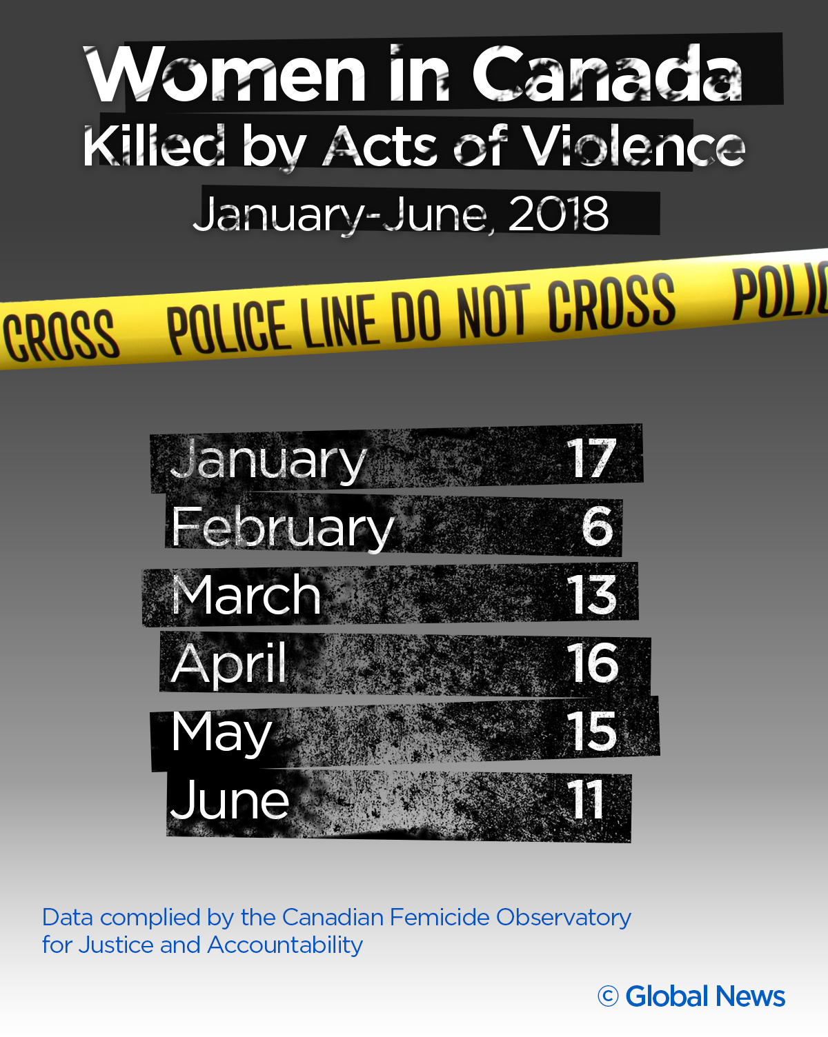 At least 78 women in Canada killed by violence this year — in just 6 months - image