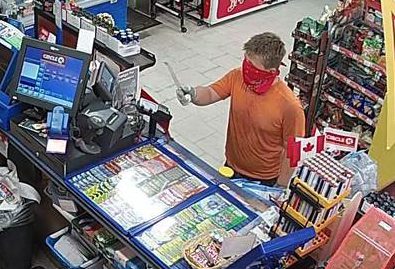 Peterborough police are searching for a suspect who attempted to rob a George Street convenience store early Tuesday morning.