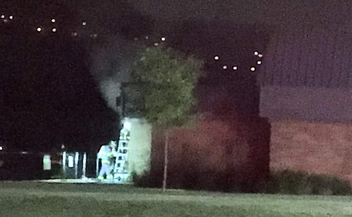 A fire at the Rutland Activity Centre Thursday night is being considered suspicious. 