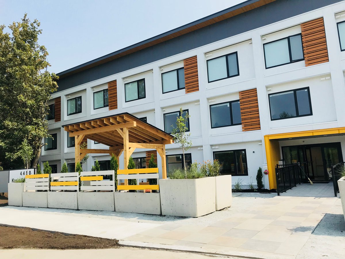 The new Sarah Ross House at 4480 Kaslo Street.