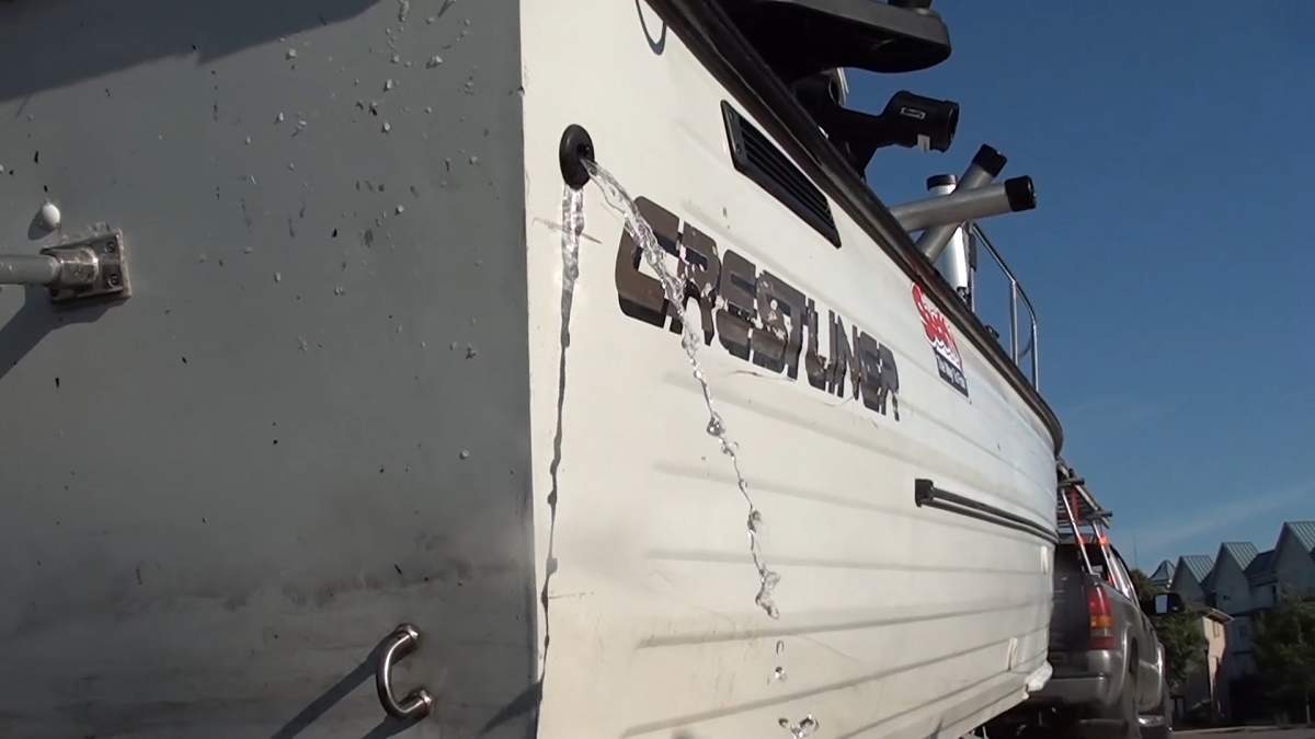 The Canadian Coast Guard assisted a fishing boat which was sinking on Lake Ontario off Cobourg this morning.