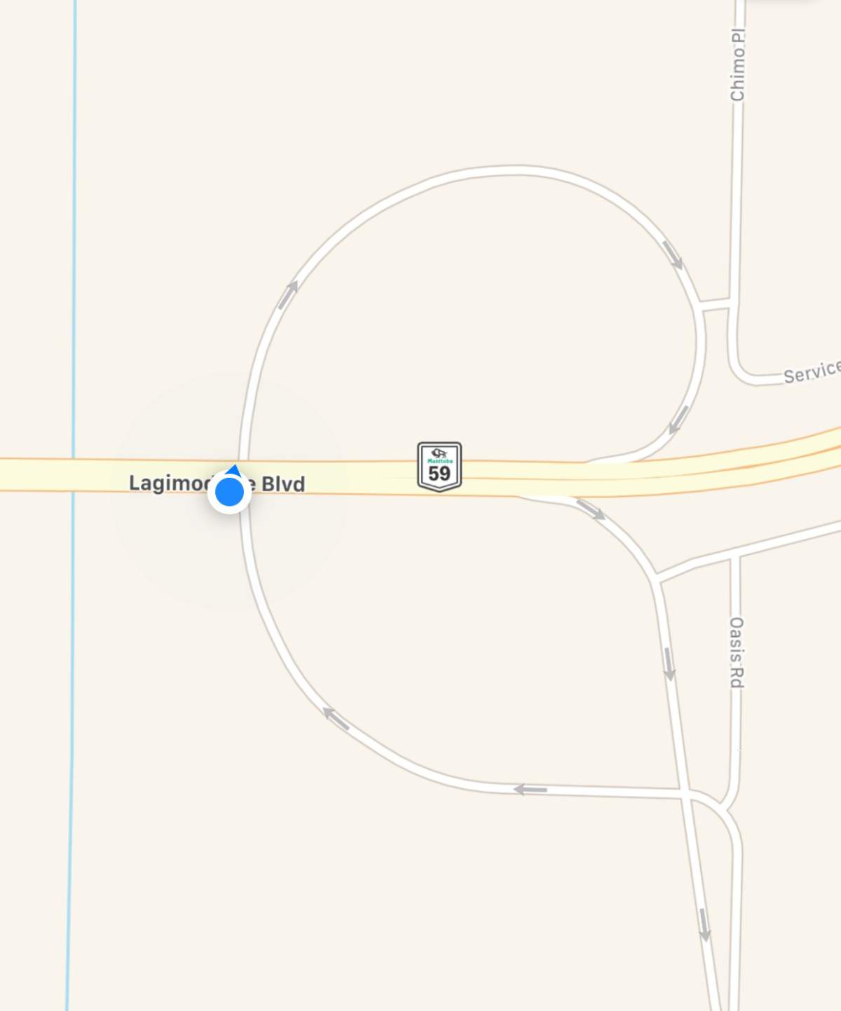 RCMP shared this map of the location of the crash Thursday.