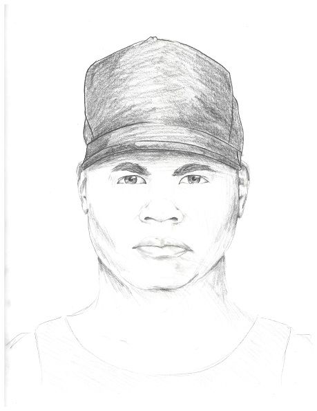 St. Albert RCMP release a composite sketch of a suspect in a reported indecent act, Monday, July 2, 2018. 