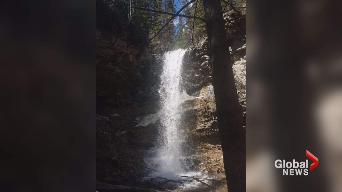 Troll Falls in Kananaskis Country is seen in this undated file photo. 