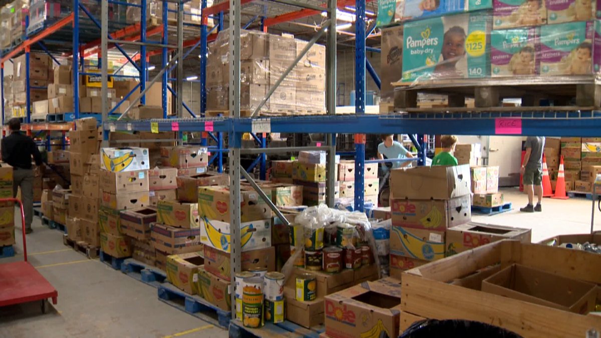 Food shelves are becoming more and more bare at Feed the Need in Durham warehouse.