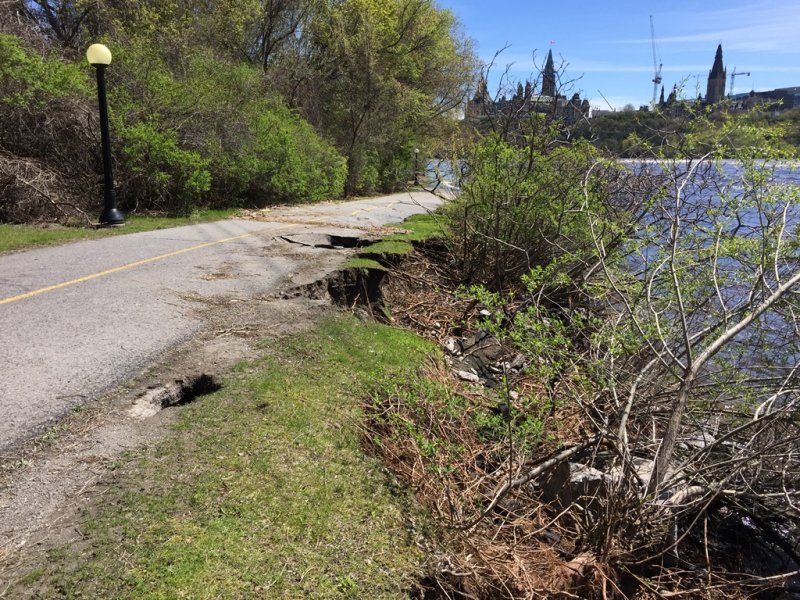 The "full rehabilitation" of the Voyageurs Pathway on the Gatineau side of the Ottawa River is expected to cost about $661,000, the National Capital Commission says.