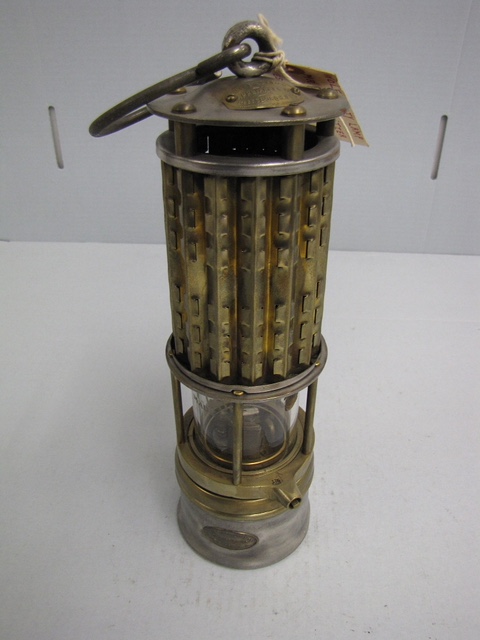 A 1900s-era coal miners lamp that was removed from a historic site in Banff National Park.