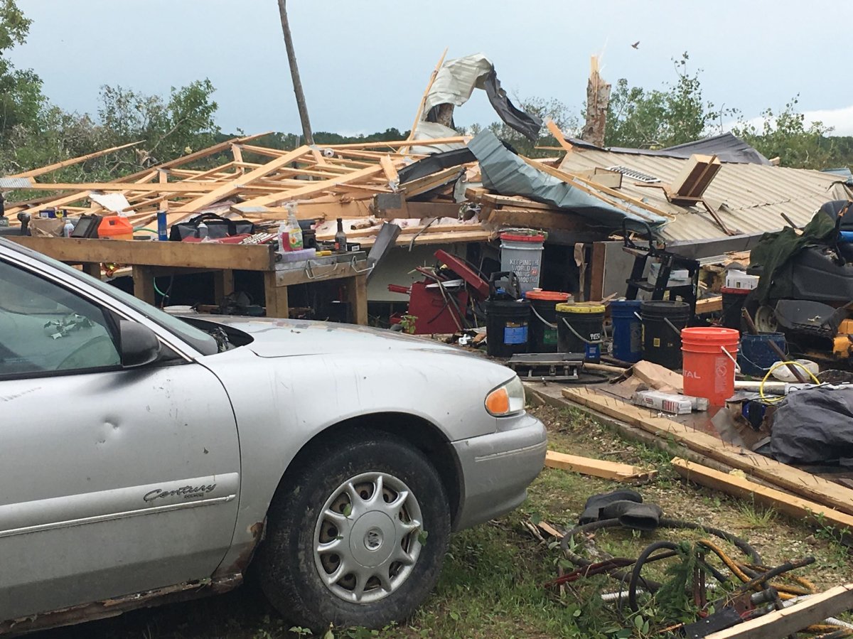 Environment Canada has classified the tornado that tore through the Alonsa, Silver Ridge and Margaret Bruce Beach area as an EF-4.