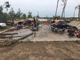 Environment Canada has classified the tornado that tore through the Alonsa, Silver Ridge and Margaret Bruce Beach area as an EF-3. 