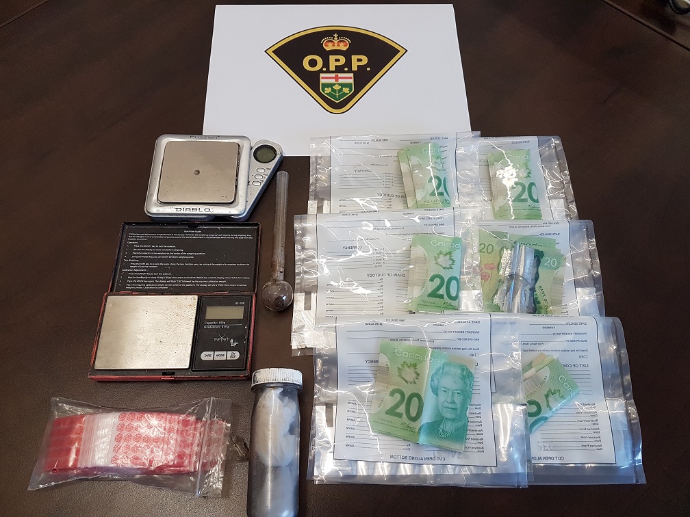 Wellington County OPP seized $1,200 worth of meth after arresting a 42-year-old man in Arthur.