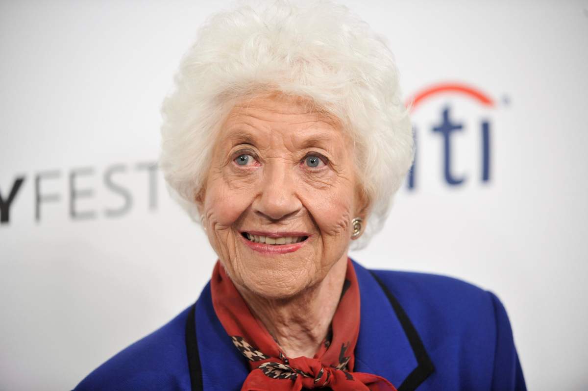 In this Sept. 15, 2014 file photo, Charlotte Rae arrives at the 2014 PALEYFEST Fall TV Previews — “The Facts of Life” Reunion in Beverly Hills, Calif.