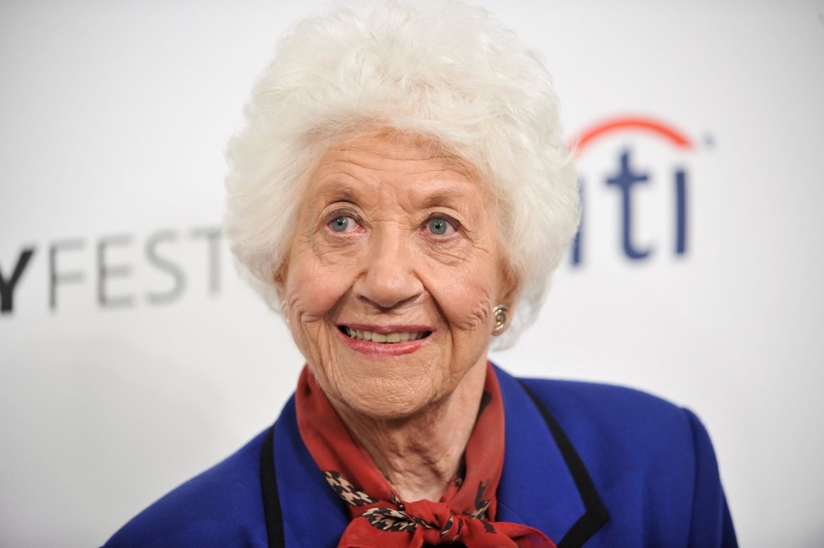In this Sept. 15, 2014 file photo, Charlotte Rae arrives at the 2014 PALEYFEST Fall TV Previews - "The Facts of Life" Reunion in Beverly Hills, Calif.