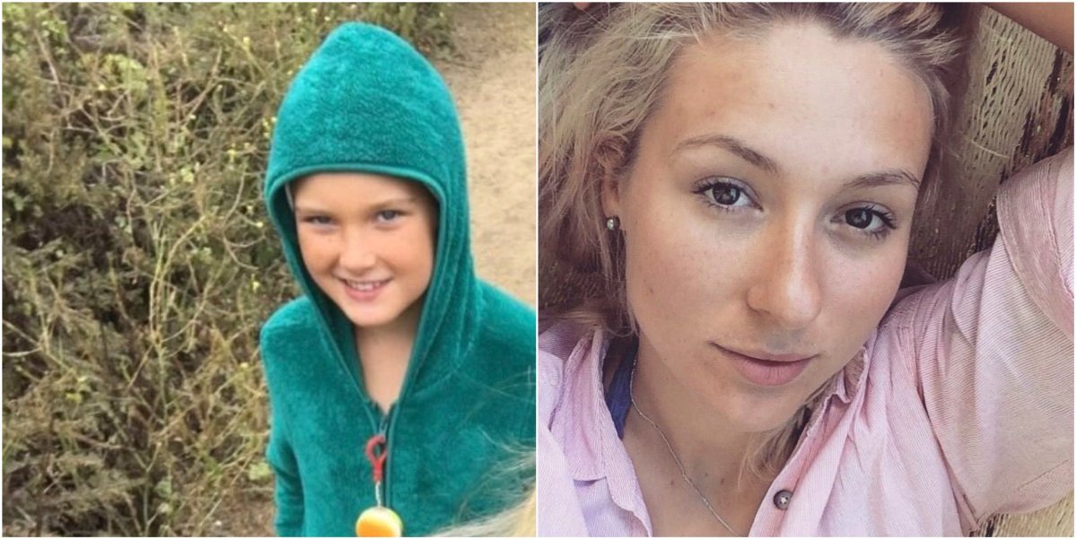 This combination of undated photos released by the San Mateo County Sheriff's Office shows Audrey Rodrigue, right, and her daughter Emily, of Canada, who have been reported missing. 
