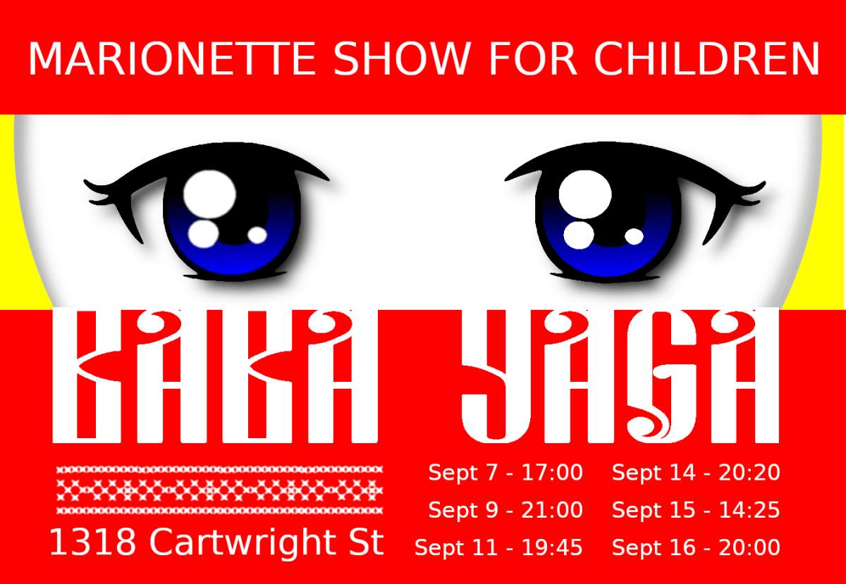 MARIONETTE SHOW FOR ALL AGES: BABA YAGA AND THE BLACK FLOWER - image