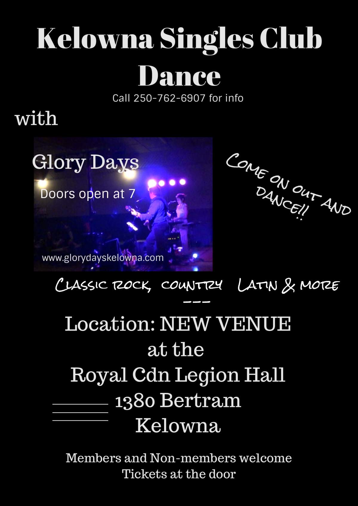 Kelowna Singles Saturday Night Dance - image