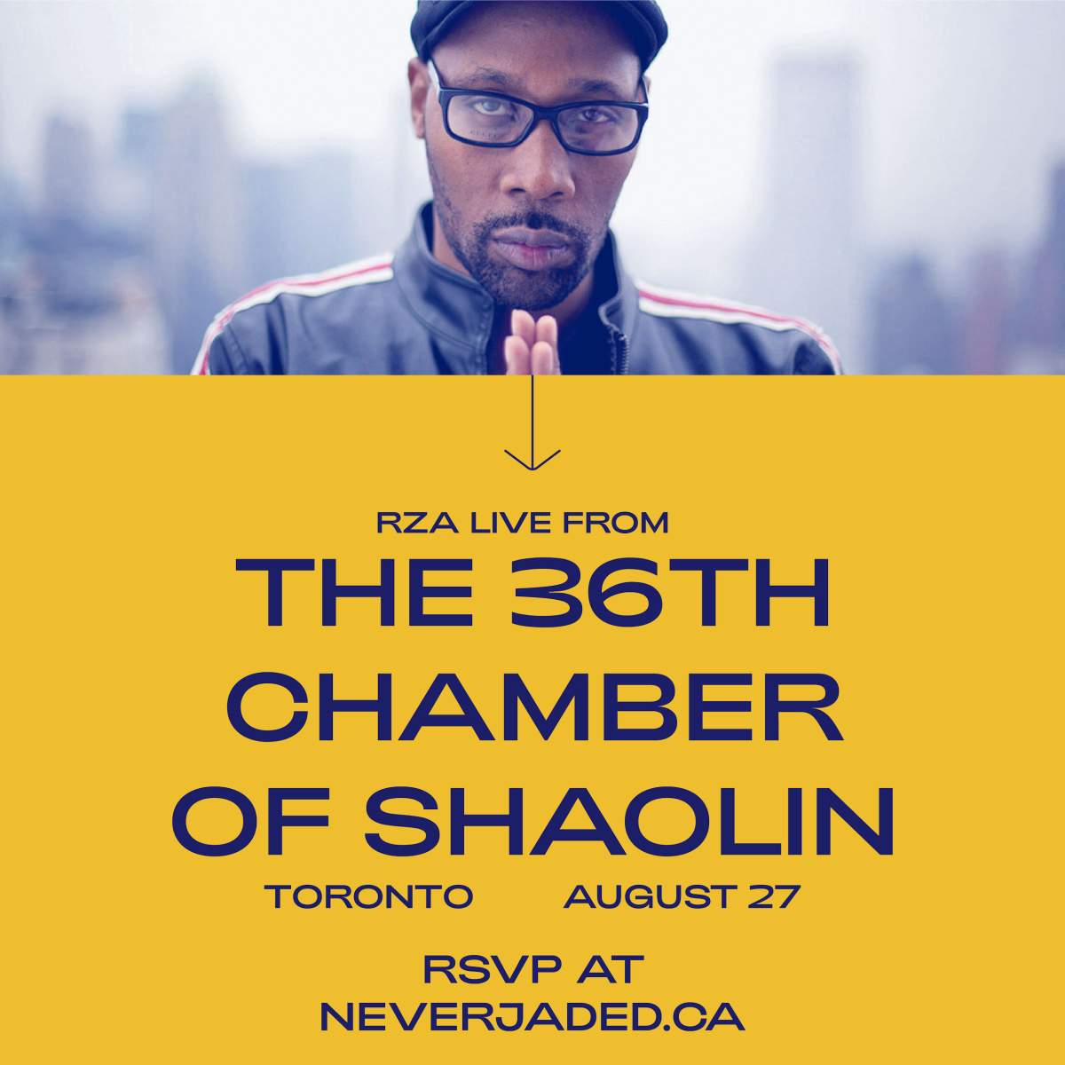 You best protect ya neck. RZA LIVE FROM THE 36TH CHAMBER OF SHAOLIN - image