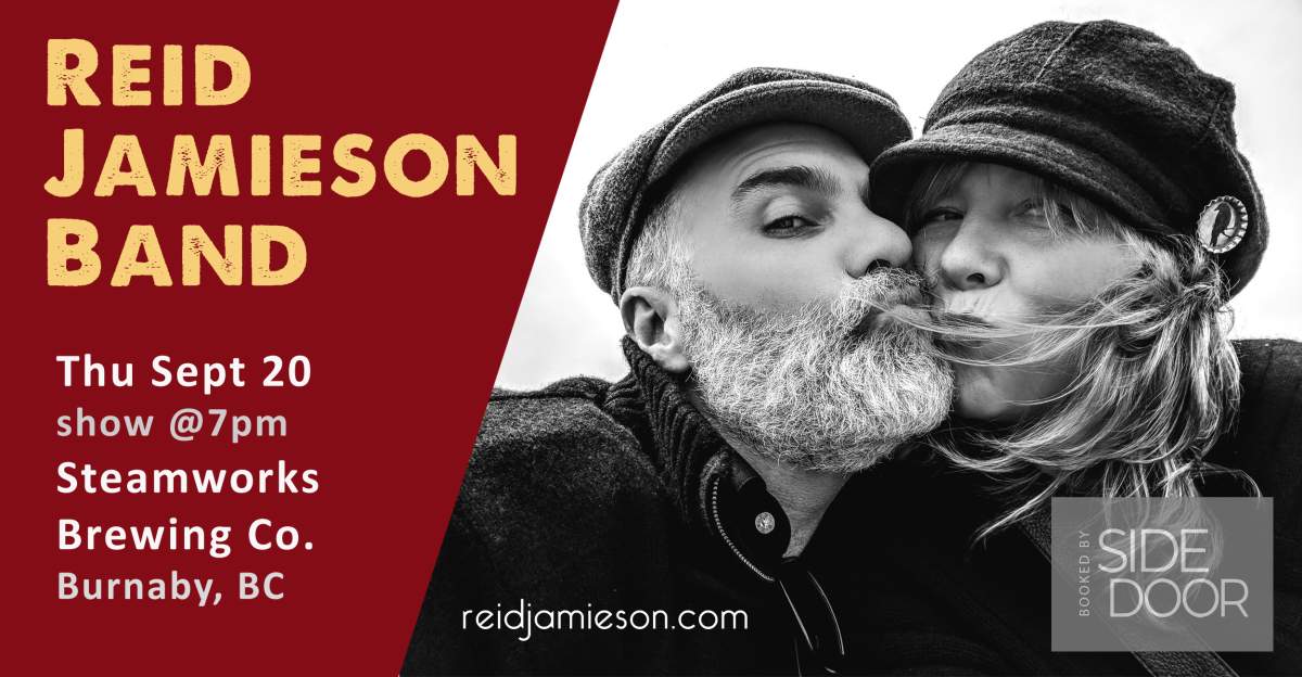 Reid Jamieson Band at Steamworks Brewing Co. Thu Sept 20 Burnaby - image