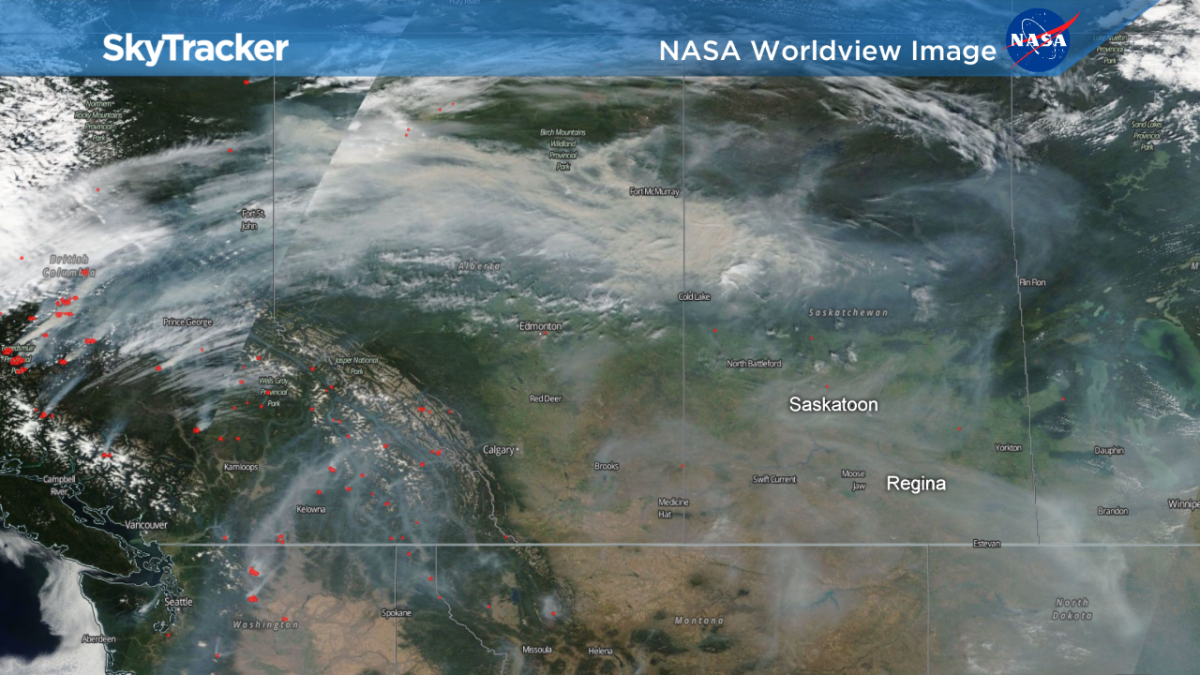 Extreme heat and wildfire smoke settle into Sask. - image