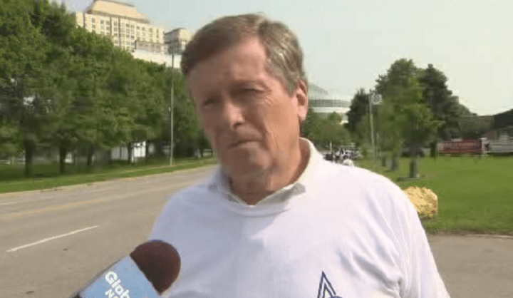 Mayor John Tory calls overnight violence in the city "tragic" Sunday after three separate incidents killed three people. 