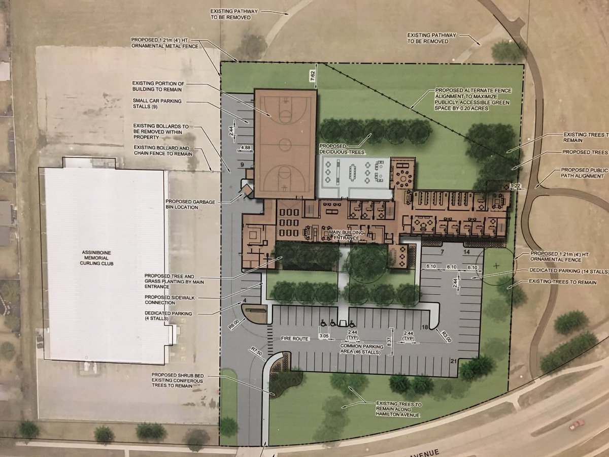 The proposed Bruce Oake Recovery Centre.