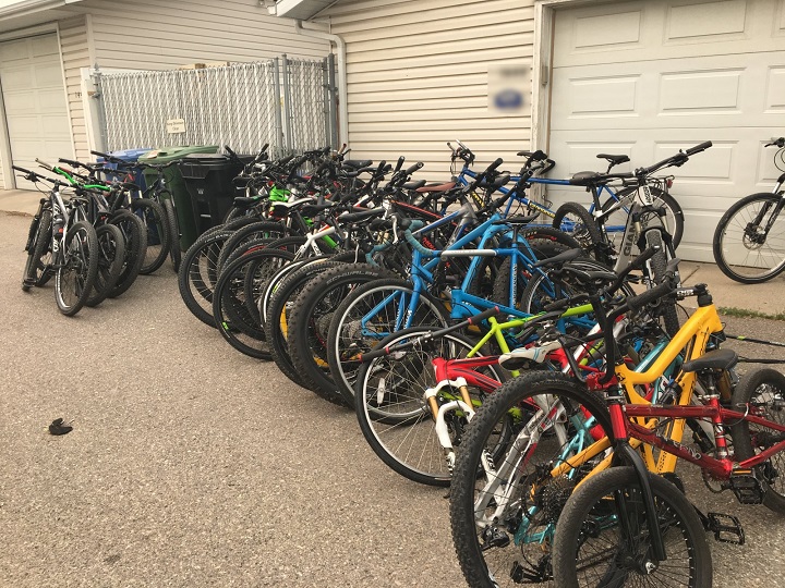 Calgary police are hoping to return over $70,000 worth of stolen bikes to their rightful owners.