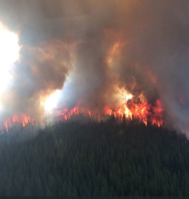 The Cool Creek wildfire, discovered on August 15th, is burning in the vicinity of the Placer Mountain Fire. It is currently estimated at 6,000 hectares, with B.C. Wildfire stating it is beyond resources at this time.