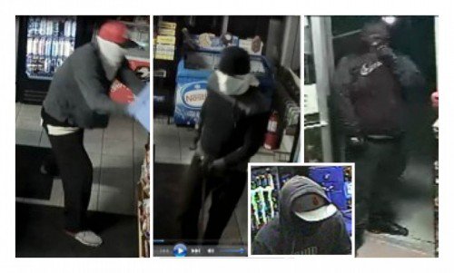 Hamilton police are looking to identify these robbery suspects.