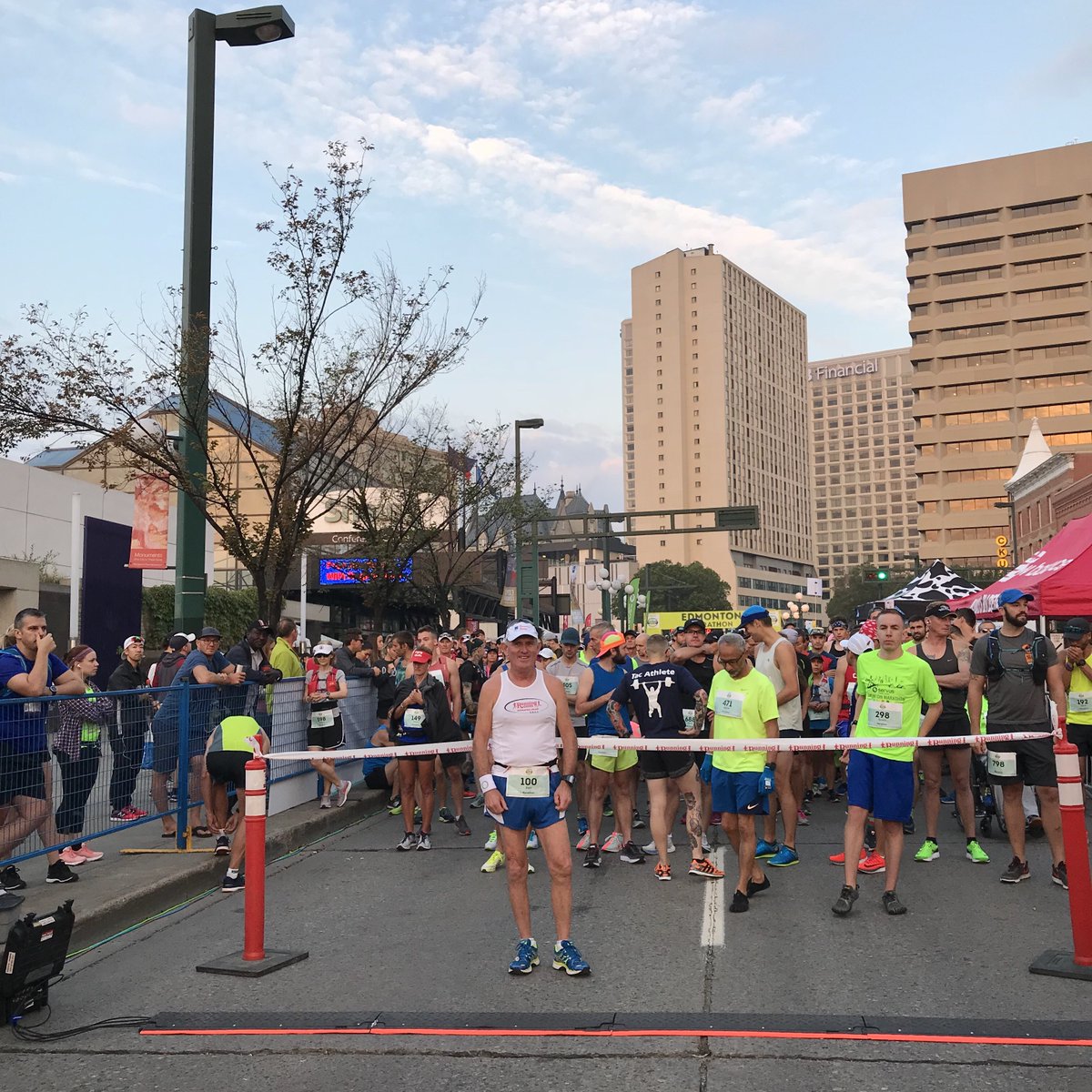 The 2018 Edmonton Marathon was a success after concerns that smoke from the B.C. wildfires could cancel the event, Sunday, Aug. 19, 2018.
