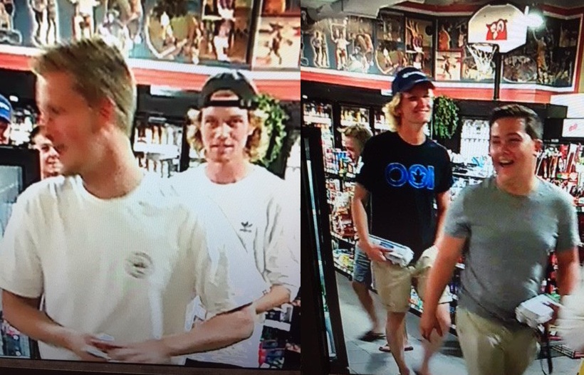 Guelph police released photos of four individuals after several homes were egged in the Parkwood Gardens neighbourhood Wednesday night.