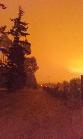 Highway 16 between Fort Fraser and Fraser Lake. Credit: Shawna Grey.